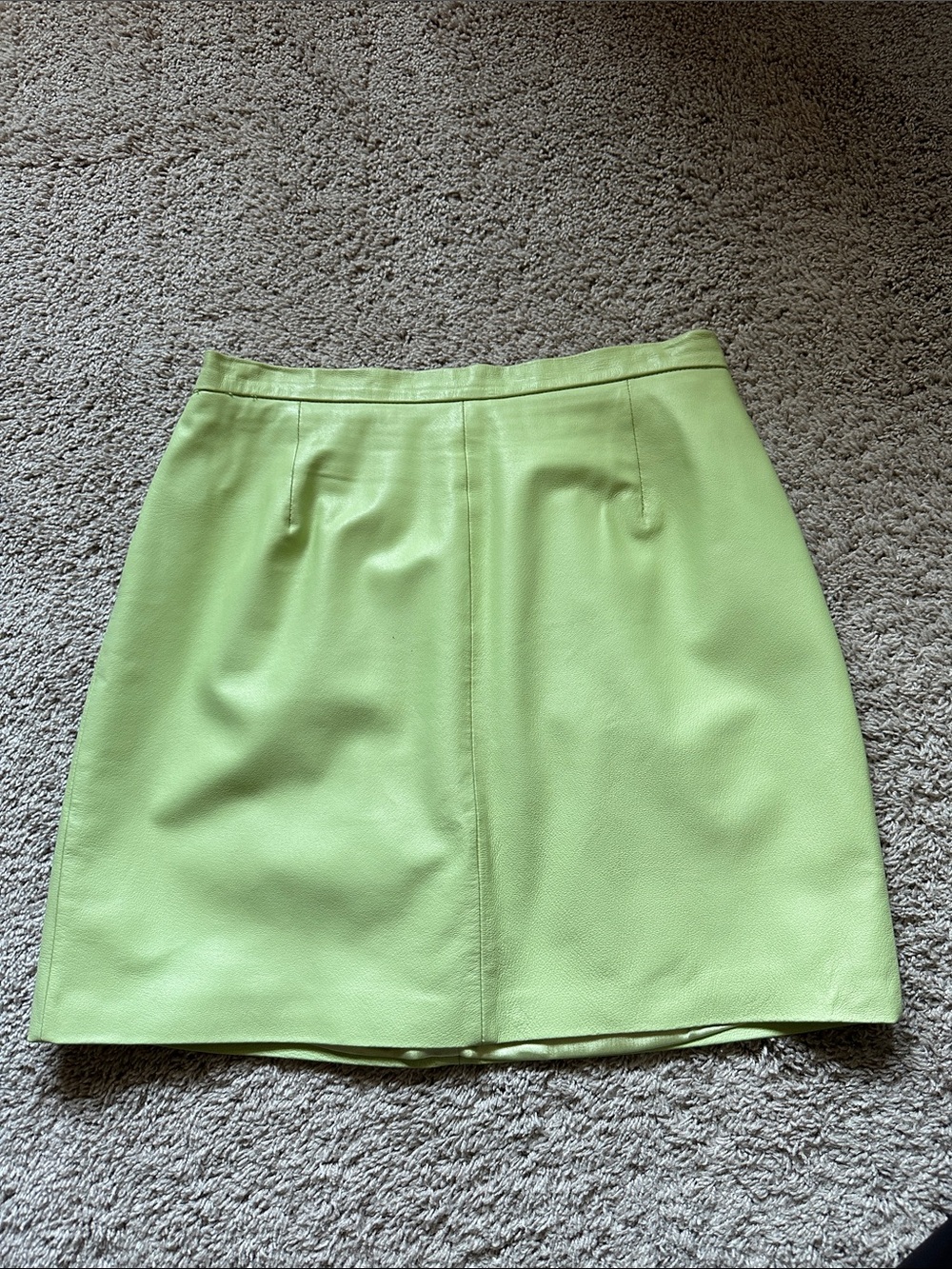 Vintage Jerry Lewis Lime Green Women's Skirt